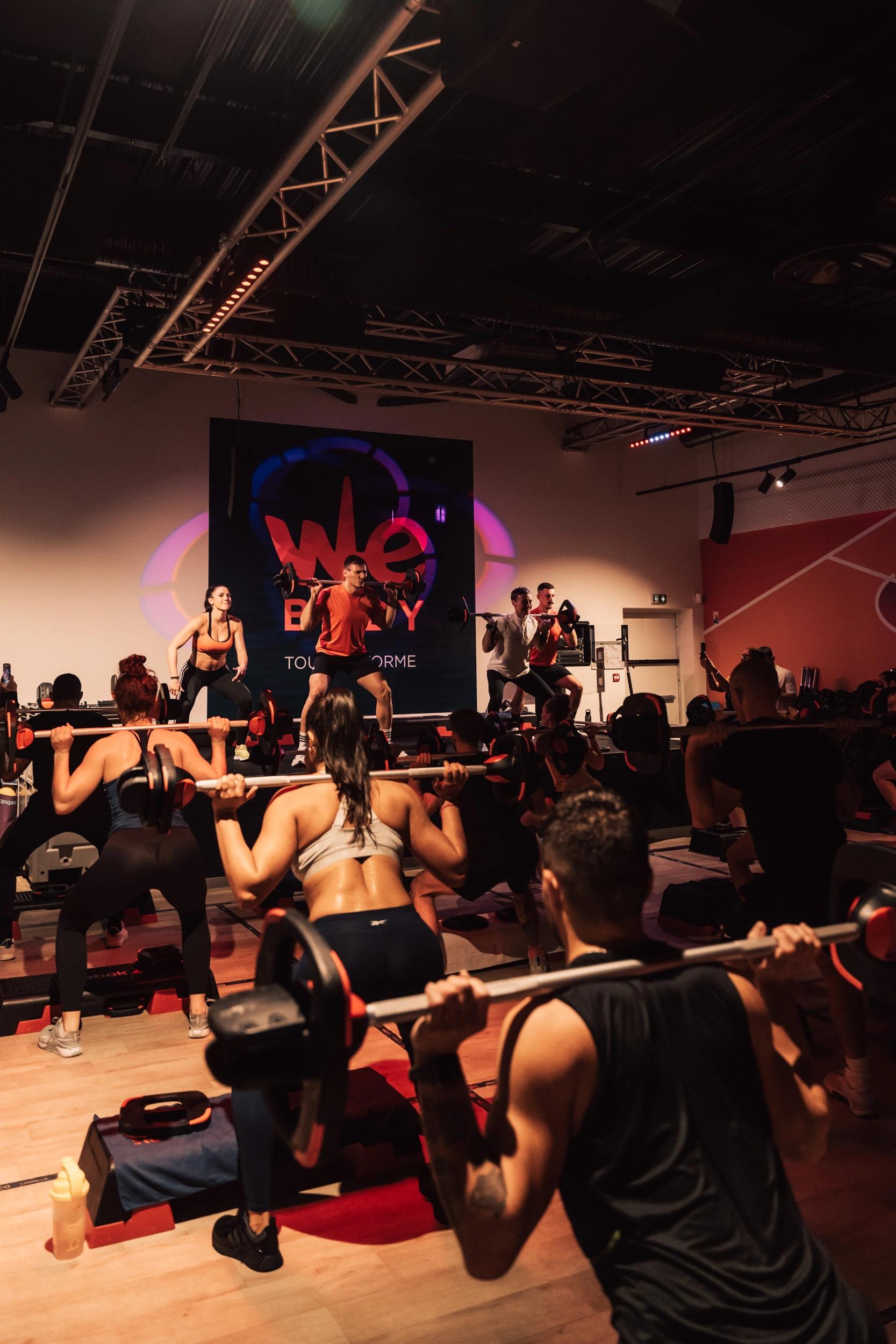 Salle de sport à Saint-Orens avec cours collectif de fitness et haltérophilie